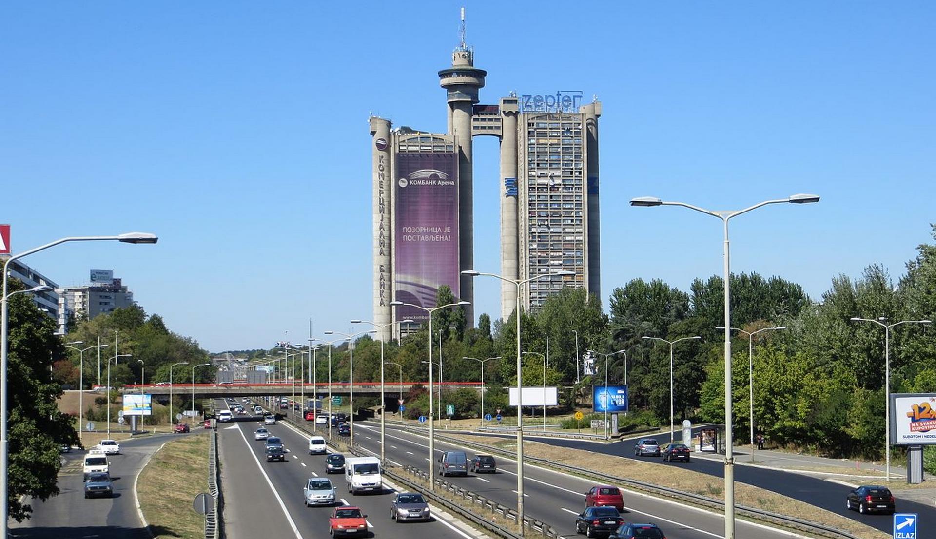Zapadna kapija  Novi Beograd